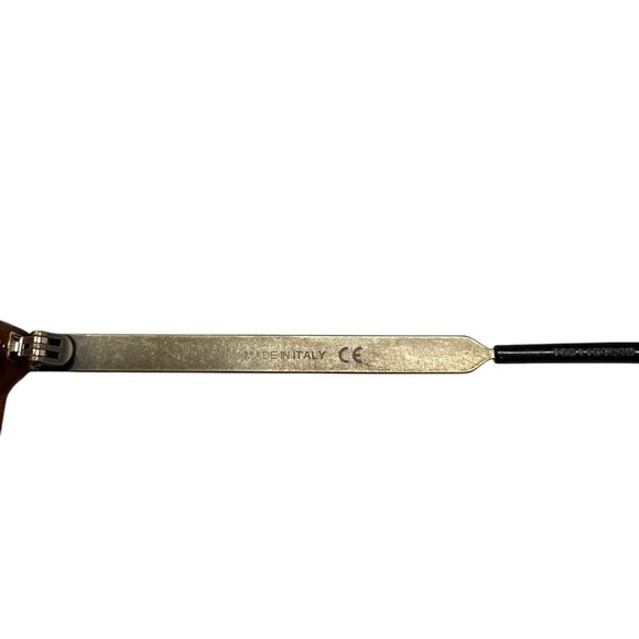 Gucci GG0218O 003 51mm Brown Havana Antique Gold Eyeglasses RX Frames Italy New main image 11